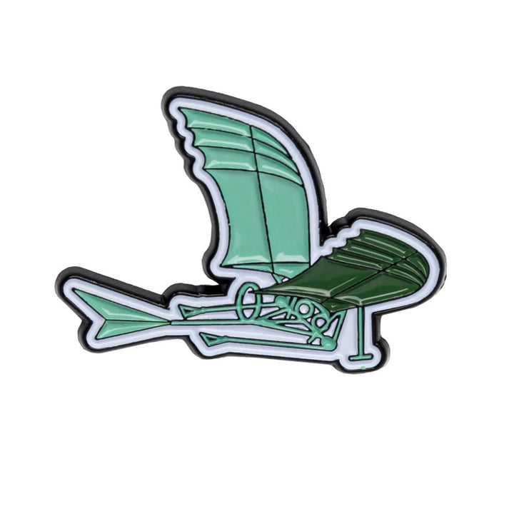 Da Vinci Flying Machine Pin