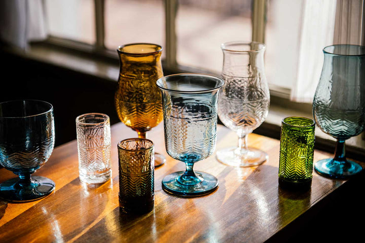 American Heritage Molded Water Goblet - Clear