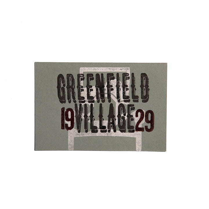 Greenfield Village 1929 Model-T Postcard