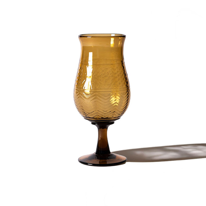 American Heritage Molded Tulip Glass - Tea