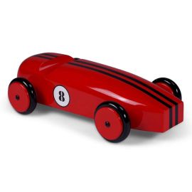 Wood Car Model - Red