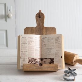Vintage Cutting Board Cook Book Stand