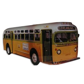 Rosa Parks Bus Magnet