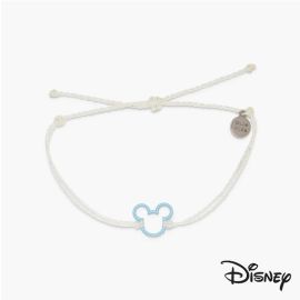 Candy Coated Blue Mickey Mouse Bracelet