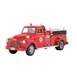 Fire Brigade 1947 Chevrolet Fire Engine 2022 Ornament w/ Light